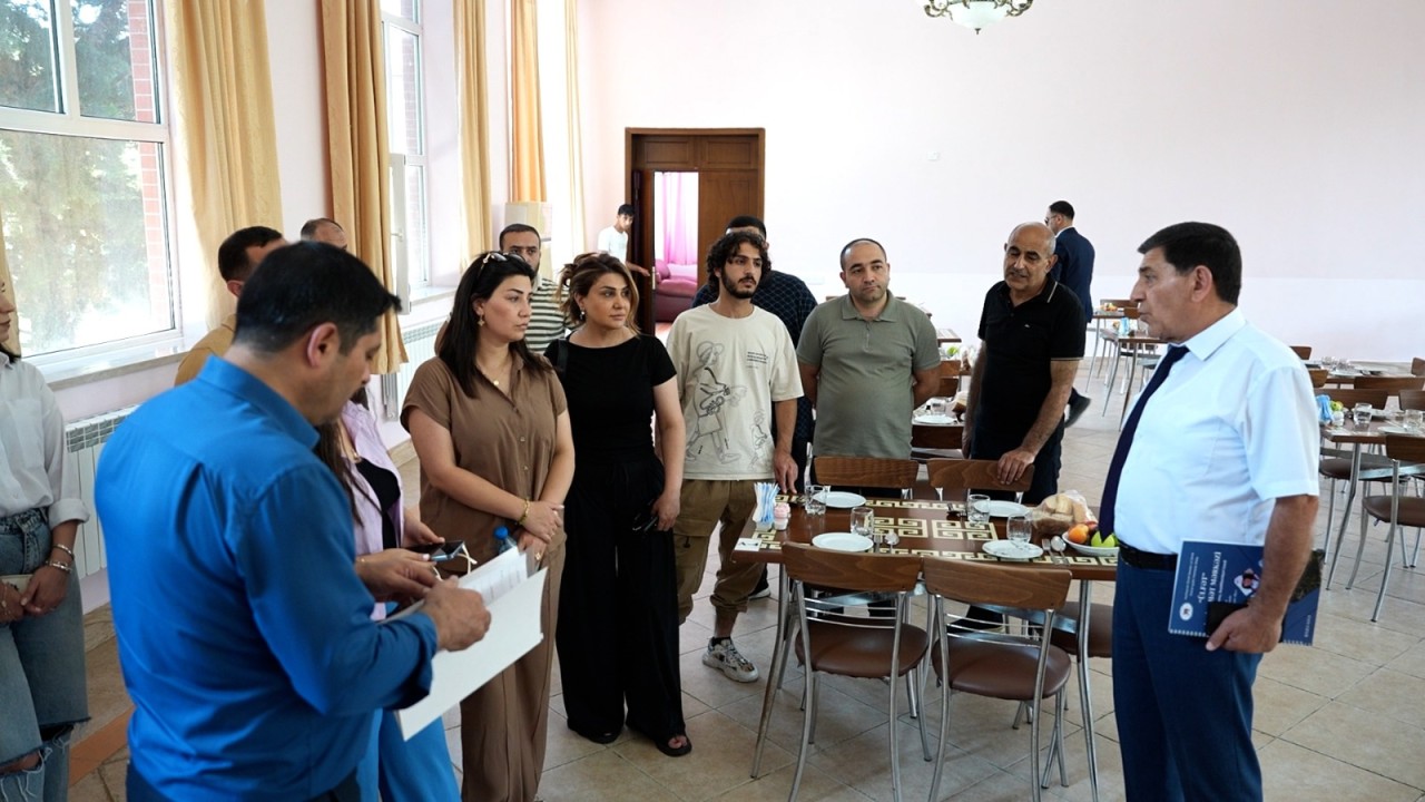 AHİK istirahət mərkəzlərinə mediatur təşkil etdi - FOTOLAR